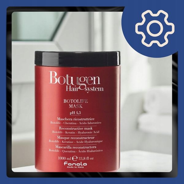 MASKA DO WŁOSÓW ŁAMLIWYCH REKONSTRUUJĄCA FANOLA BOTUGEN BOTOLIFE 1000ML zdjęcie 4