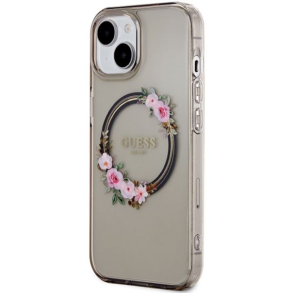 Etui Guess do iPhone 15, iPhone 14, iPhone 12 Pro Max, Czarny, MagSafe zdjęcie 2