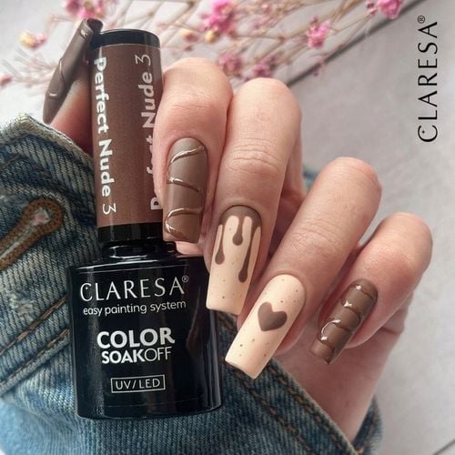 CLARESA PERFECT NUDE 1-8 LAKIER HYBRYDOWY ZESTAW KOLEKCJA BEŻE TPO FREE na Arena.pl