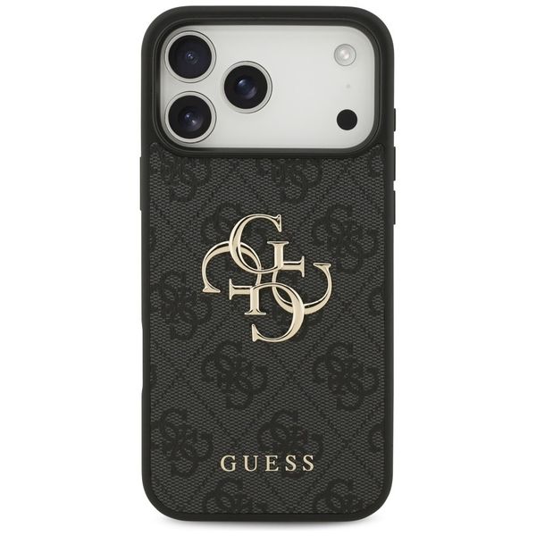 Etui Guess 4G Big Logo do iPhone 17 Pro Max czarny zdjęcie 3
