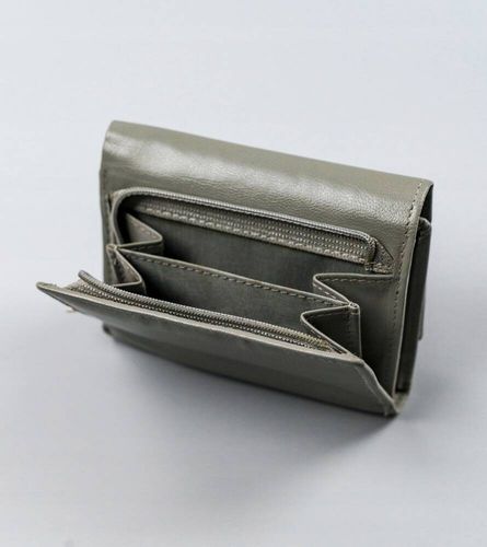 mały, poziomy portfel damski ze skóry naturalnej na zatrzask - 4u cavaldi na Arena.pl