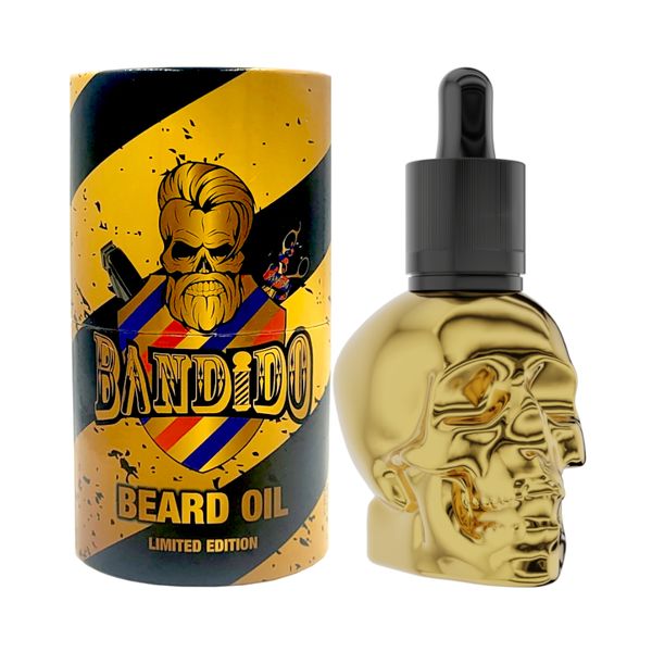 Bandido Beard Oil Gold - Olejek do brody, 40ml zdjęcie 1