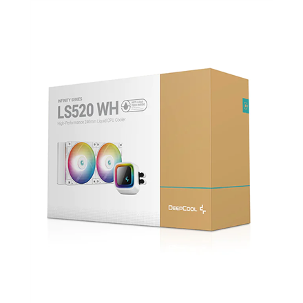 Deepcool | LS520 A-RGB | CPU Liquid Cooler | Biały | Intel, AMD na Arena.pl