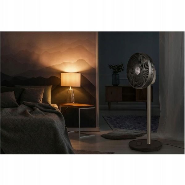 Wentylator podłogowy 3D Sencor SFN 3040BK 30cm z pilotem i aplikacją cichy zdjęcie 4