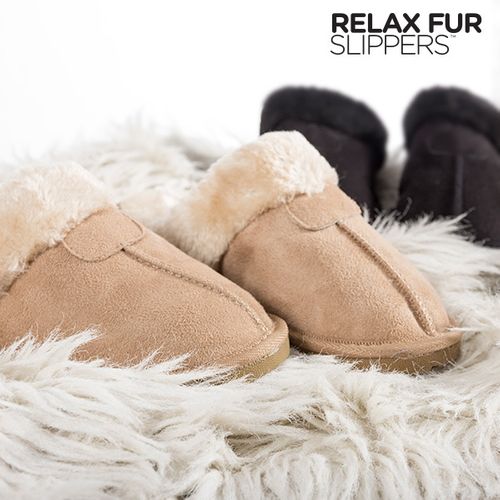 Kapcie Relax Fur na Arena.pl