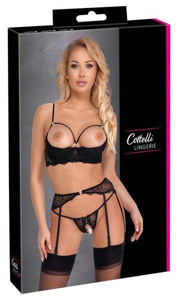 3-Piece Shelf Bra Set 80B/M zdjęcie 1