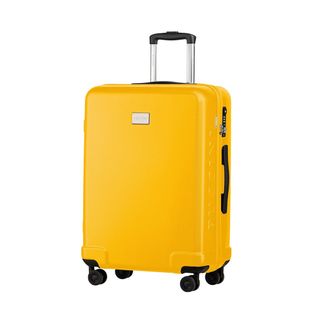Średnia walizka PUCCINI PANAMA PC029B 6C Żółta
