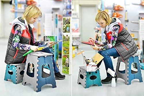 Taboret składany stołek uniwersalny 44 cm S&R na Arena.pl