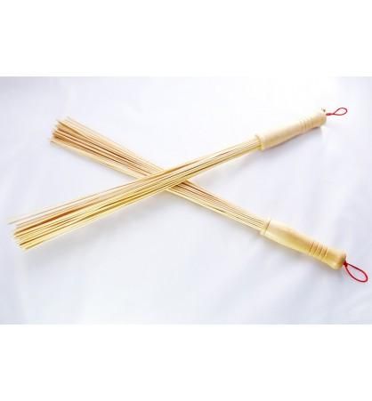 Witki bambusowe 2 szt do masażu w saunie zdjęcie 1