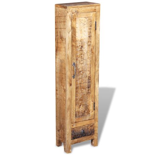 Szafka pod umywalkę, lustro, 2 szafki boczne, drewno mango na Arena.pl