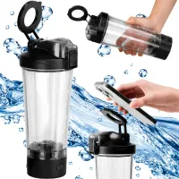 Shaker elektryczny usb 700ml mikser do napojów ze statywem na telefon