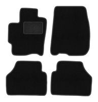 Dywaniki welurowe LUX Mazda Premacy I 1999-2005 czarne z mocowaniami