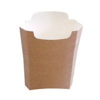 Opakowanie na wynos frytki 200g 13x14  100szt