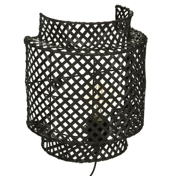 Kinkiet Liby czarny bambus zdjęcie 1