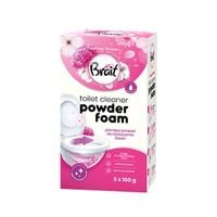 BRAIT Wulkan Pieniący proszek do czyszczenia toalet Cotton Flower 3 x 100 g