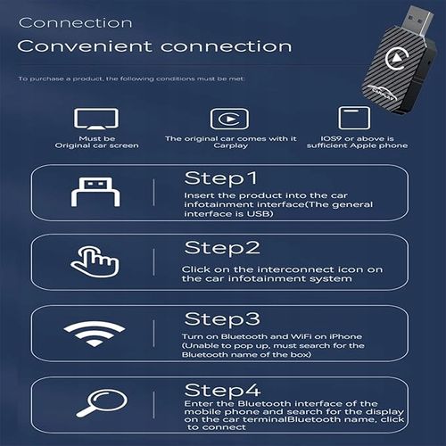 Bezprzewodowy adapter CarPlay na Arena.pl