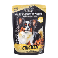 MORKA KARMA DLA PSA TUF TUF Saszetka kawałki mięsne z drobiem 100g
