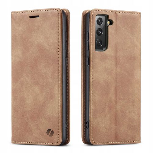 Spacecase Wallet Galaxy S21 Light Brown na Arena.pl