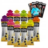 10x SIS GO ISOTONIC ŻEL ENERGETYCZNY 60ml IZOTONIK WĘGLOWODANY NA ENERGIĘ