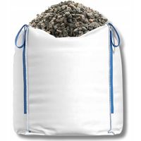 BIG BAG WOREK 1000kg MOCNY WIELOFUNKCYJNY TWARDY PŁASKIE DNO 90X90X100 CM