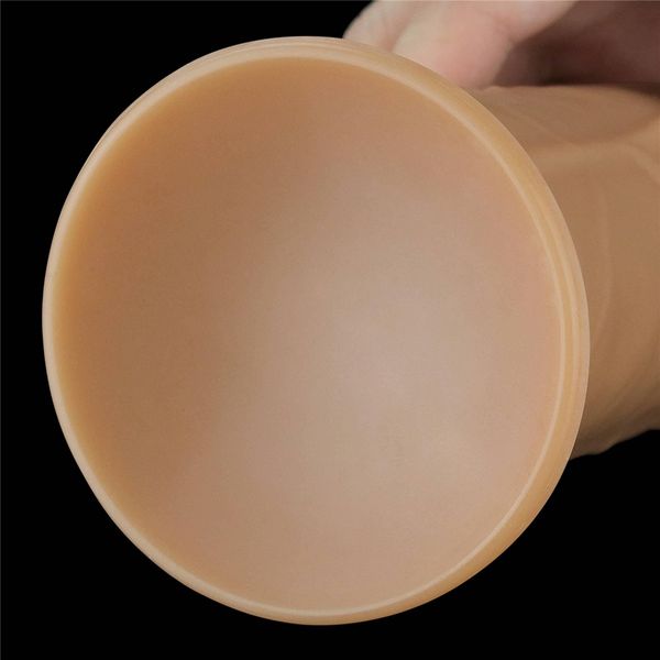 9.0'' Dual Layered Platinum Silicone Rotator zdjęcie 12
