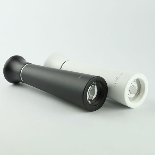 ZESTAW RĘCZNYCH MŁYNKÓW DO MIELENIA SOLI PIEPRZU PRZYPRAW BIAŁY I CZARNY na Arena.pl