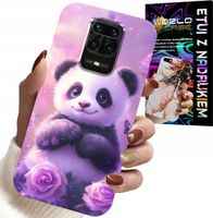 ETUI DO XIAOMI NOTE 9 PRO / 9S - SŁODKA PANDA WZORY DLA DZIECI + SZKŁO