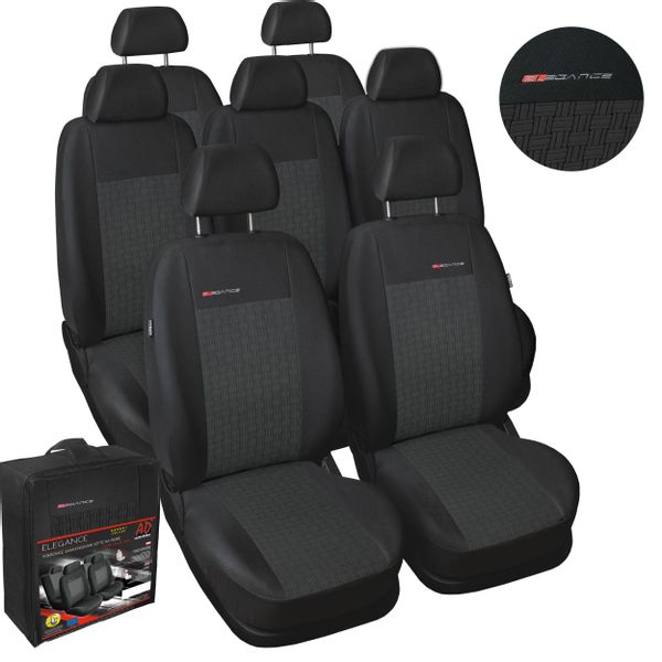 Pokrowce MIAROWE do Seat Alhambra 7 osób 2010-2020 P1 zdjęcie 1