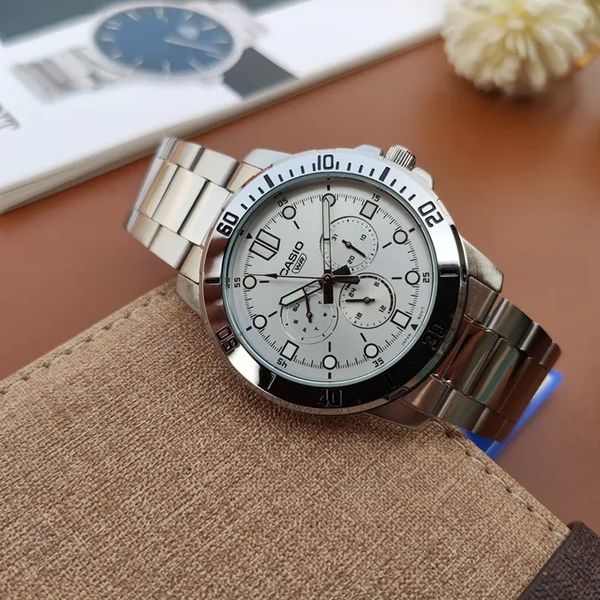 ZEGAREK MĘSKI CASIO MTP-VD300D-7E (zd268c) + BOX zdjęcie 2