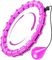 Hula Hop odchudzający smart z obciążnikiem obciążeniem hulahop odchudzające
