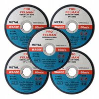 50 szt Tarcza tarcze do cięcia metalu 125x1 PRO Felman mocne