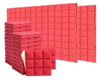 48x PIANKA MATA WYGŁUSZAJĄCA SAMOPRZYLEPNA AKUSTYCZNA 4m2 30x30x5