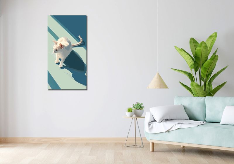 Obraz 50x100cm Kocia Persona zdjęcie 2