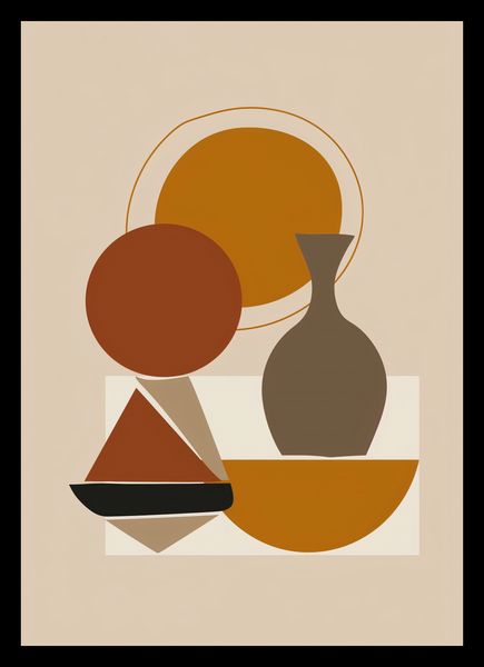 Plakat 21x29,7cm Geometryczna Utrata zdjęcie 2