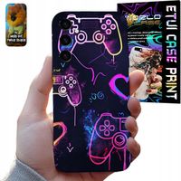 ETUI CASE SAMSUNG GALAXY S24 GAMER GAME WZORY DLA GRACZA + SZKŁO