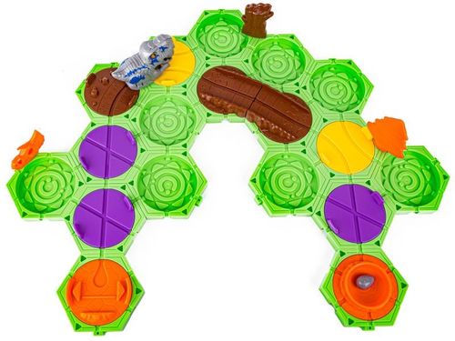 Gra Logiczna, Zbuduj Tor Dla Dinozaura, Trasa, Przeprawa Dla Dinozaura, Klocki, Tor Przeszkód na Arena.pl