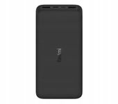 Powerbank Xiaomi Redmi 18W Fast Charger 20000 mAh 2x USB USB-C Czarny