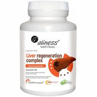Ostropest ALINESS Liver Complex 90 Kaps Wątroba Regeneracja Detox