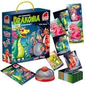 gra edukacyjna z dzwonkiem i kartami drakonia smoki roter kafer  rk1180-05