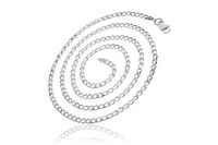 Elegancki srebrny klasyczny męski łańcuszek łańcuch pancerka pancer 55cm srebro 925 PANCER_P070