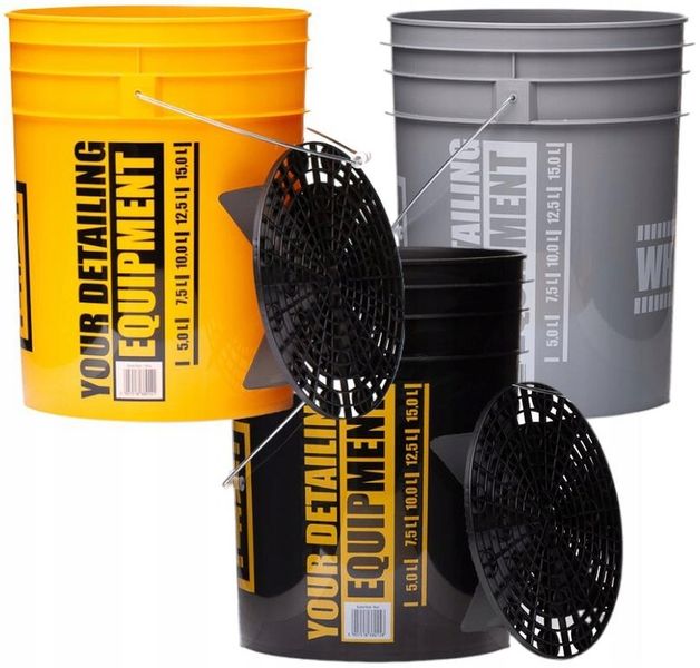 WORK STUFF WASH RINSE WHEELS WIADRA SEPARATORY SET zdjęcie 1