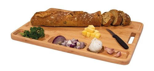 Duża deska do krojenia BAMBOO SERVING, brązowy na Arena.pl