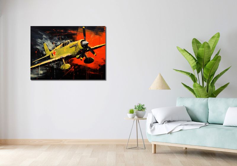 Obraz 100x70cm Barwny Przelot zdjęcie 2