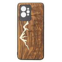 drewniane etui realme gt 2 pro góry imbuia