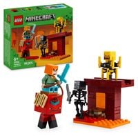 KLOCKI LEGO 21266 MINECRAFT BITWA NA MOŚCIE NETHERU ZESTAW PREZENT
