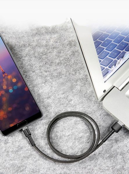 Feegar Kabel Przewód Usb Type-C Qc 3.0 5A Nylon zdjęcie 8
