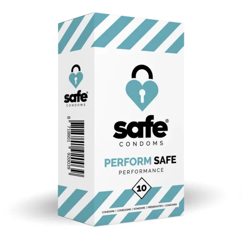 safe perform 10 szt. - prezerwatywy opoźniające wykonane z lateksu na Arena.pl