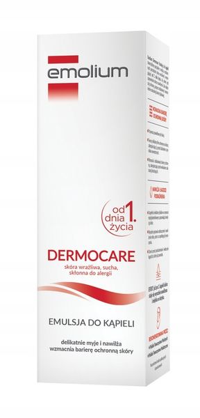 EMOLIUM DERMOCARE Emulsja Do Kąpieli 400 ML x3 zdjęcie 4