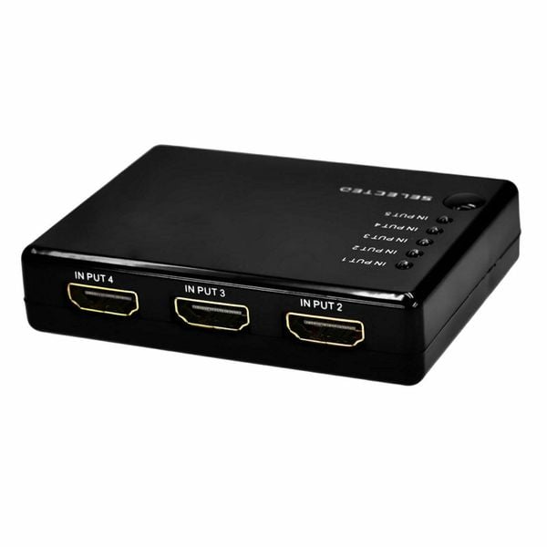 Switch HDMI 5x1 + pilot ROZGAŁĘŹNIK przejściówka zdjęcie 3