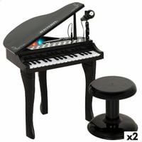 Pianino Edukacyjne do Nauki Bontempi 40 x 62 x 33 cm (2 Sztuk)